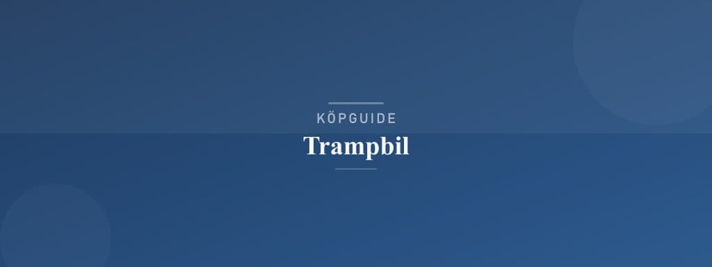 Välj rätt trampbil