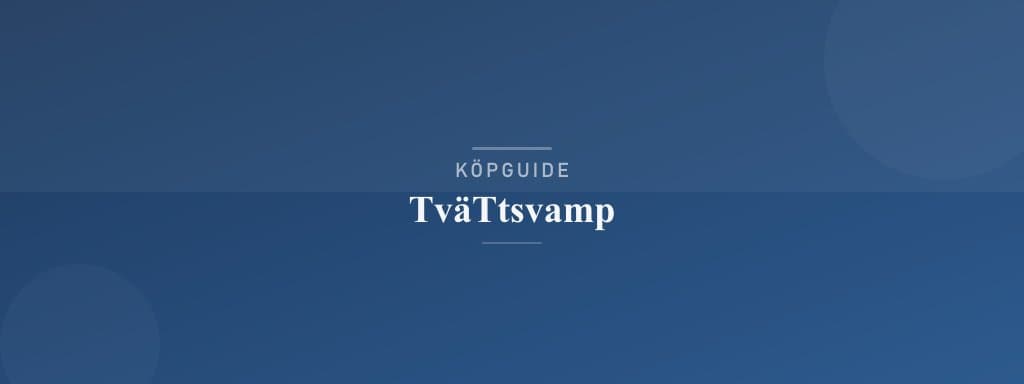 Välj rätt tvättsvamp