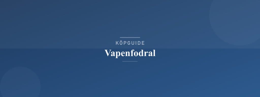Välj rätt vapenfodral