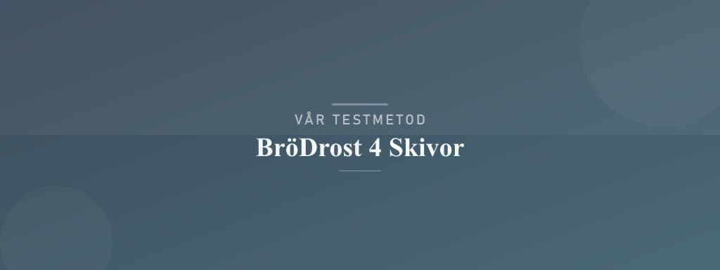 Så testar vi brödrost 4 skivor