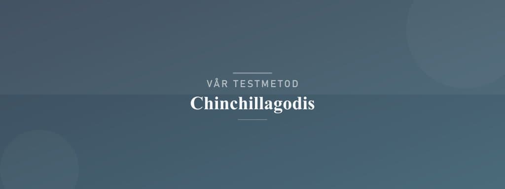 Så testar vi chinchillagodis