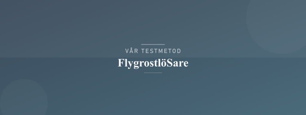 Så testar vi flygrostlösare