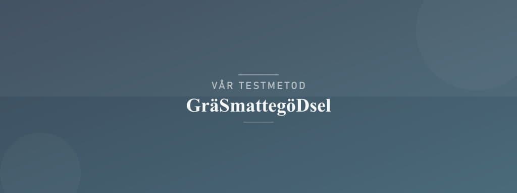 Så testar vi gräsmattegödsel