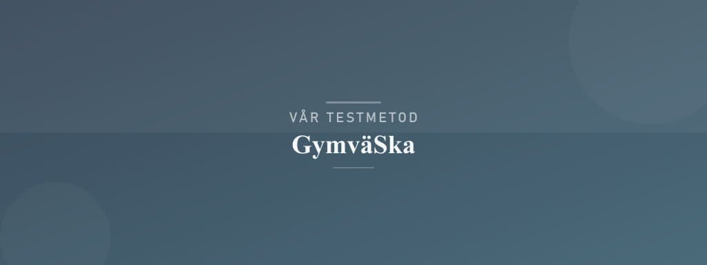 Så testar vi gymväska