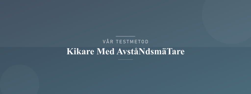 Så testar vi kikare med avståndsmätare