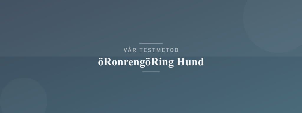 Så testar vi öronrengöring hund