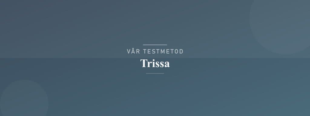 Så testar vi trissa