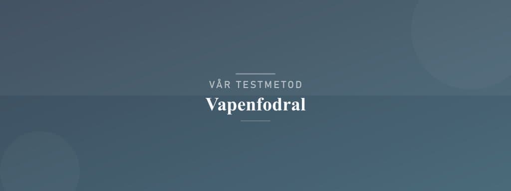 Så testar vi vapenfodral