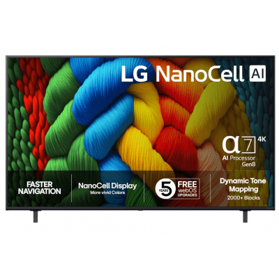 Lg Nano80 Smart Tv – Budgettips – 65 tums tv bäst i test 2026