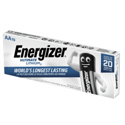 Energizer Ultimate Lithium L91 – Toppklassval – AA-batteri bäst i test 2026