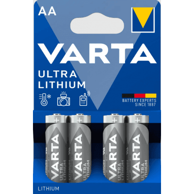 Varta Ultra Lithium – Populär bland kunder – AA-batteri bäst i test 2026