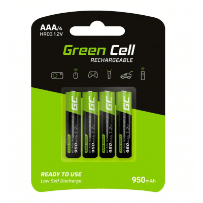 Green Cell 950mah Aaa Nimh – Mest omtyckt – aaa-batteri bäst i test 2026
