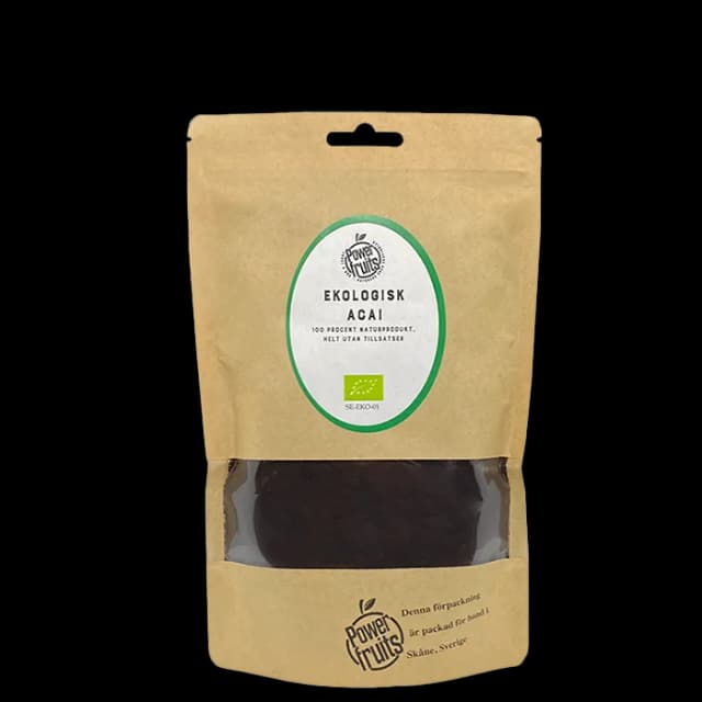 Powerfruits Ekologisk Acai 200 g – Bästa storpack – acaipulver bäst i test 2026