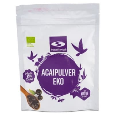Healthwell Acaipulver Eko – Bäst i test – acaipulver bäst i test 2026