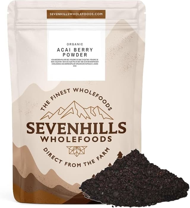 Sevenhills Wholefoods Ekologiskt Acaibärpulver 100g – Bäst i test – acaipulver bäst i test 2026