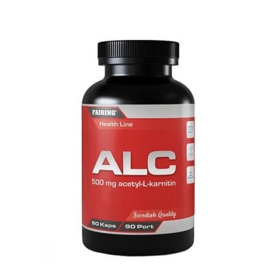 Fairing Alc (acetyl L-karnitin) Fettförbrännare 90 Kapslar – Toppklassval – Acetyl-L-karnitin bäst i test 2026
