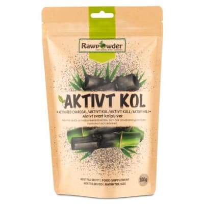 Rawpowder Aktivt Kol Pulver – Pulverfavorit – aktivt kol bäst i test 2026
