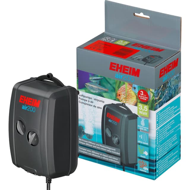 Eheim Luftpump 200 – Prispressad vinnare – akvarieluftpump bäst i test 2026