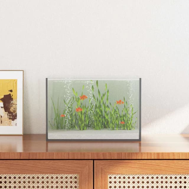 vidaXL Akvarium med lagring 30 x 20 x 20 cm Glas – Bästa kubakvarium – akvarium 30 liter bäst i test 2026