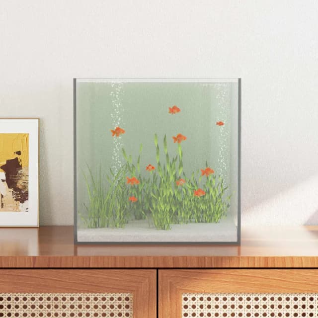 vidaXL Akvarium med lagring 30 x 30 x 30 cm Glas – Bäst i test – akvarium 30 liter bäst i test 2026
