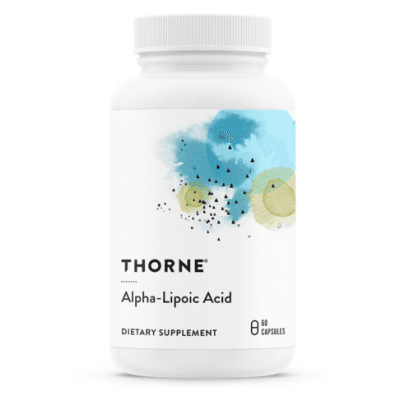 Thorne Alpha-lipoic Acid 60 Kapslar – Skydd mot glykering – alfa-liponsyra bäst i test 2026