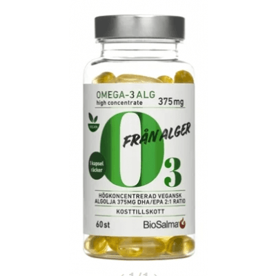 Biosalma Omega-3 Av Alg – Budgetalternativet – algolja bäst i test 2026