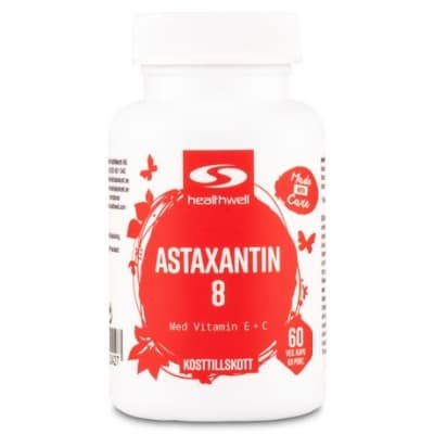 Healthwell Astaxantin Algtabletter – Toppklassval – algtabletter bäst i test 2026