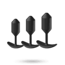 VuxenBlack Silicone Buttplug Kit
