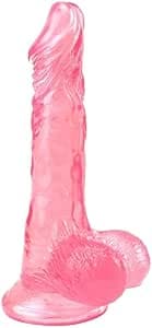Mjuka leksaker stark sugkopp strukturerade realistiska vattentäta gåvor för kvinnor tillfredsställa fantasi mycket användbar Yrrddxxoo (färg: Rosa) – Bäst i test – analdildo bäst i test 2026