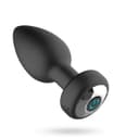 Vibrating Plug With Stone And Remote