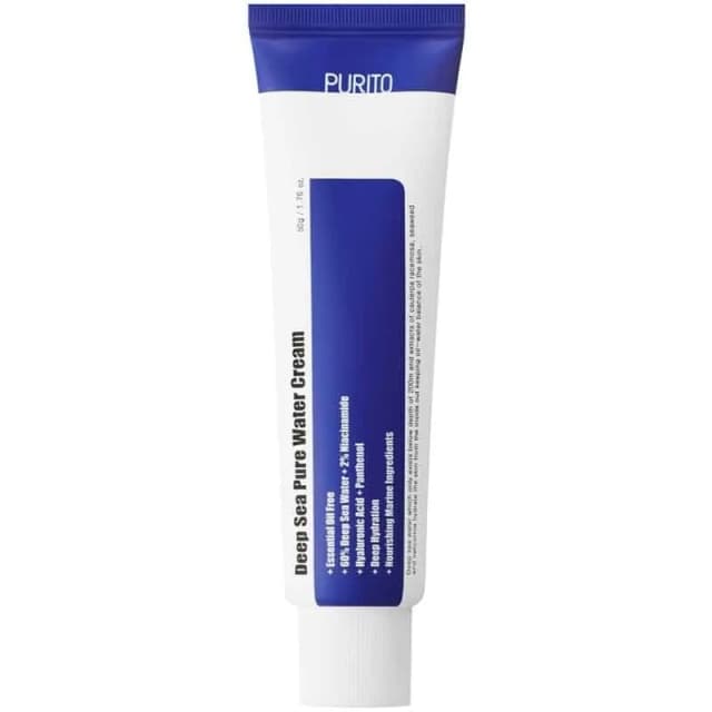 Purito Deep Sea Pure Water Cream 50ml – Bästa för pengarna – ansiktskräm 50ml bäst i test 2026