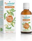 Puressentiel – ekologisk söt mandel vegetabilisk olja – kallpressad – 100 % ren och naturlig – perfekt för vård av hår och hud, fuktgivande vegansk och krispfri – 50 ml