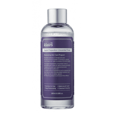 Klairs Supple Preparation Unscented Toner 180 Ml
