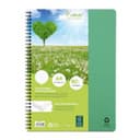 Forever Anteckningsblock A4 Grön Rutat