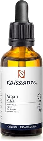 Naissance Arganolja (nr. 228) 50ml - Naturlig Tillväxt Hårmask, Anti-Ageing - Fukt och Balsam för Ansikte, Hud, Skägg, Nagelband och Händer
