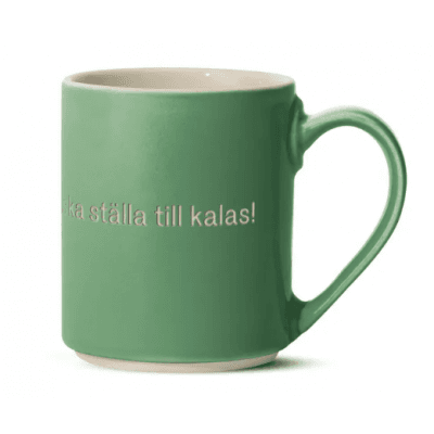 Design House Stockholm Astrid Lindgren Mugg Grön – Grön toppmugg – astrid lindgren muggar bäst i test 2026