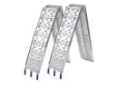 Vikbar aluminiumramp 2-pack