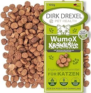 Dirk Drexel Worm Herblis för katter | Före, under och efter en maskangrepp/avmaskning | Behandlar med örtextrakt | Naturlig näring mot maskinfestationer / maskar infestationer 2001