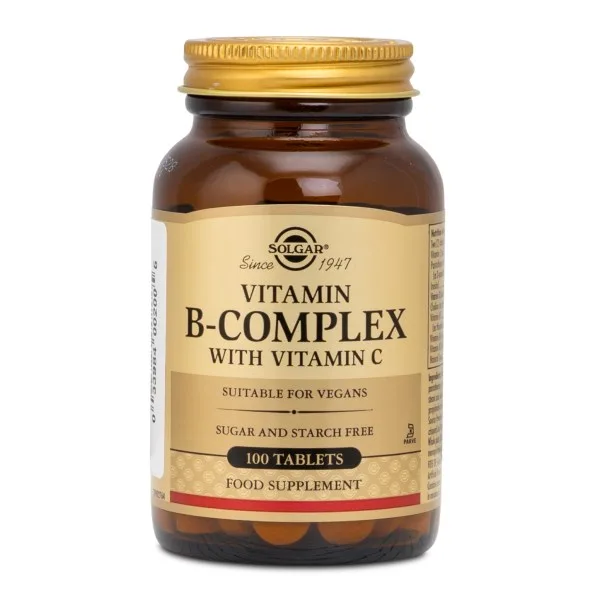 Solgar Vitamin B-Complex 100 tabl – Bäst i test – b-vitamin bäst i test 2026