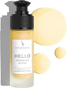 BIO C-vitaminserum HÖGDOSERAT med hyaluronsyra och bakuchiol - vegansk naturkosmetik, ansiktsserum mot rynkor för ansiktsvård & anti-aging effekt för kvinnor och män - 30 ml – Bäst i test – bakuchiol serum bäst i test 2026