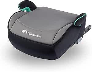 Bebeconfort Manga i-Fix, ISOFIX-bälteskudde, lätt bilbälteskudde, från 6 år upp till 12 år, 22–36 kg, 128–150 cm, Grey Mist