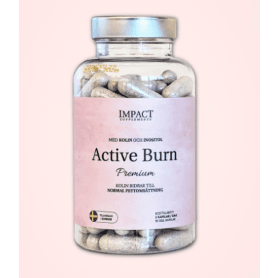 Impact Active Burn Premium – Bäst i test – bantningspiller bäst i test 2026