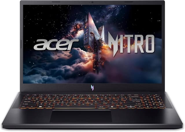 Acer Nitro V15 (ANV15-52-70MY) speldator, 165 Hz FHD IPS-skärm, Intel Core i7-13620H, 16 GB RAM, 1 TB SSD, NVIDIA GeForce RTX 5060, Windows 11, QWERTZ-tangentbord – Bäst i test – bärbar speldator bäst i test 2026