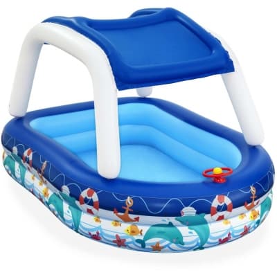 Bestway Sea Captain – Toppval med tak – barnpool bäst i test 2026