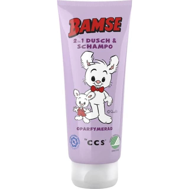 Bamse 2in1 Dusch/Schampo Oparfymerad 200 ml – Bästa 3-i-1 – barnschampo bäst i test 2026