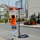 Basketkorg Med Ställning Jump Shot