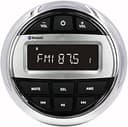 1 styck bluetooth stereo båt radio vattentät svart plast metall för yacht Gauge ATV UTV Cart Motorcykel