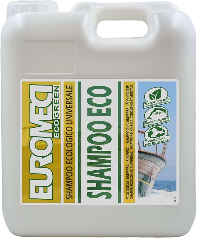 Eco-schampo, miljövänligt schampo för båtliv, 5 000 ml – Bäst i test – båtschampo bäst i test 2026