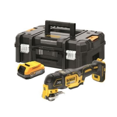 Dewalt Dcs356e1t-xj. Inkl Batteri, Exkl Laddare – Starkaste paketet – batteridrivet multiverktyg bäst i test 2026