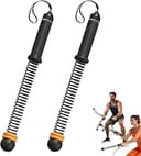 2 st Battle Rope, Träningsrep, Fitness Strängar, Justerbar Motståndsverktyg Gym, Hemmaträning, för Home Gym, Cardio, HIIT, Styrka och Muskulation